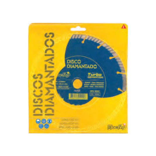 DISCO DIAMANT. TURBO SEGM. 115mm MF