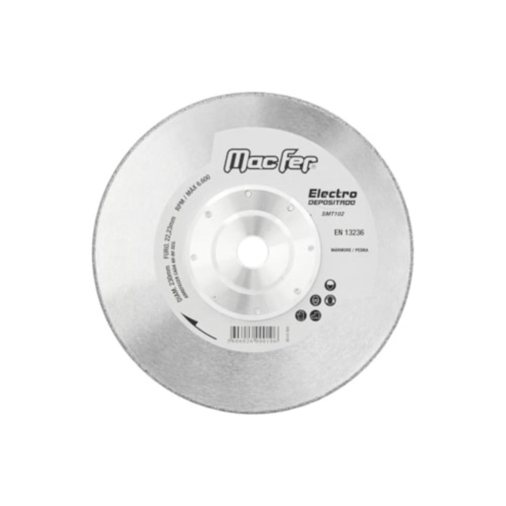DISCO DIAM. ELECTRO. SMT102 115mm C/FLANGE M14 MF