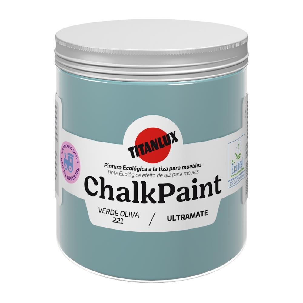 750ml TITAN CHALK PAINT VERDE CUMBIA