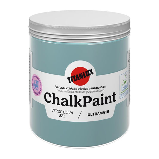 750ml TITAN CHALK PAINT VERDE CUMBIA