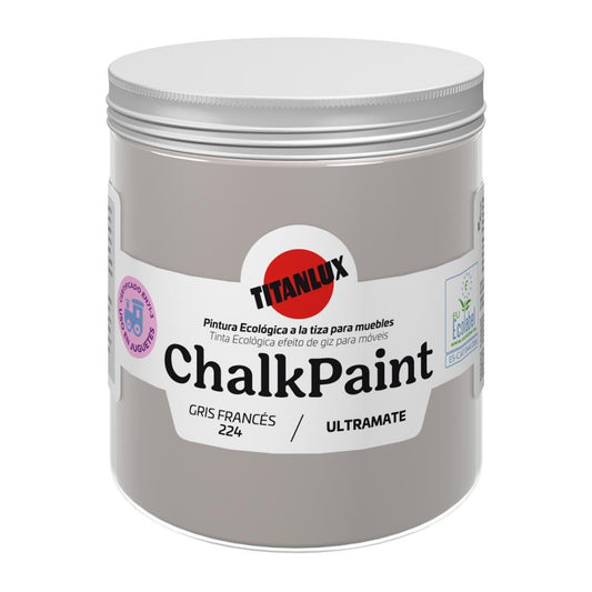 750ml TITAN CHALK PAINT CINZA HUSTLE