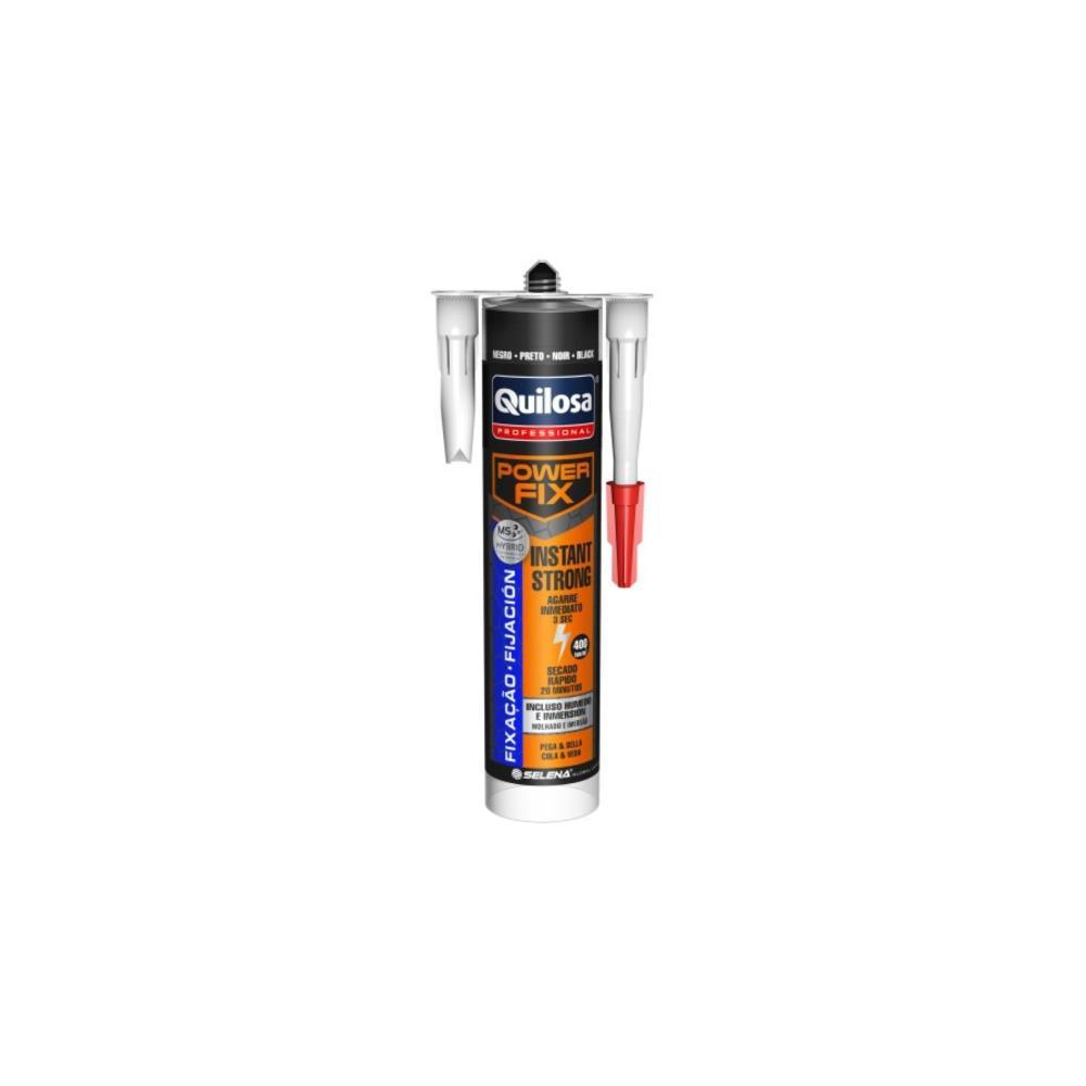 Power fix instant strong 430gr black professional Quilosa