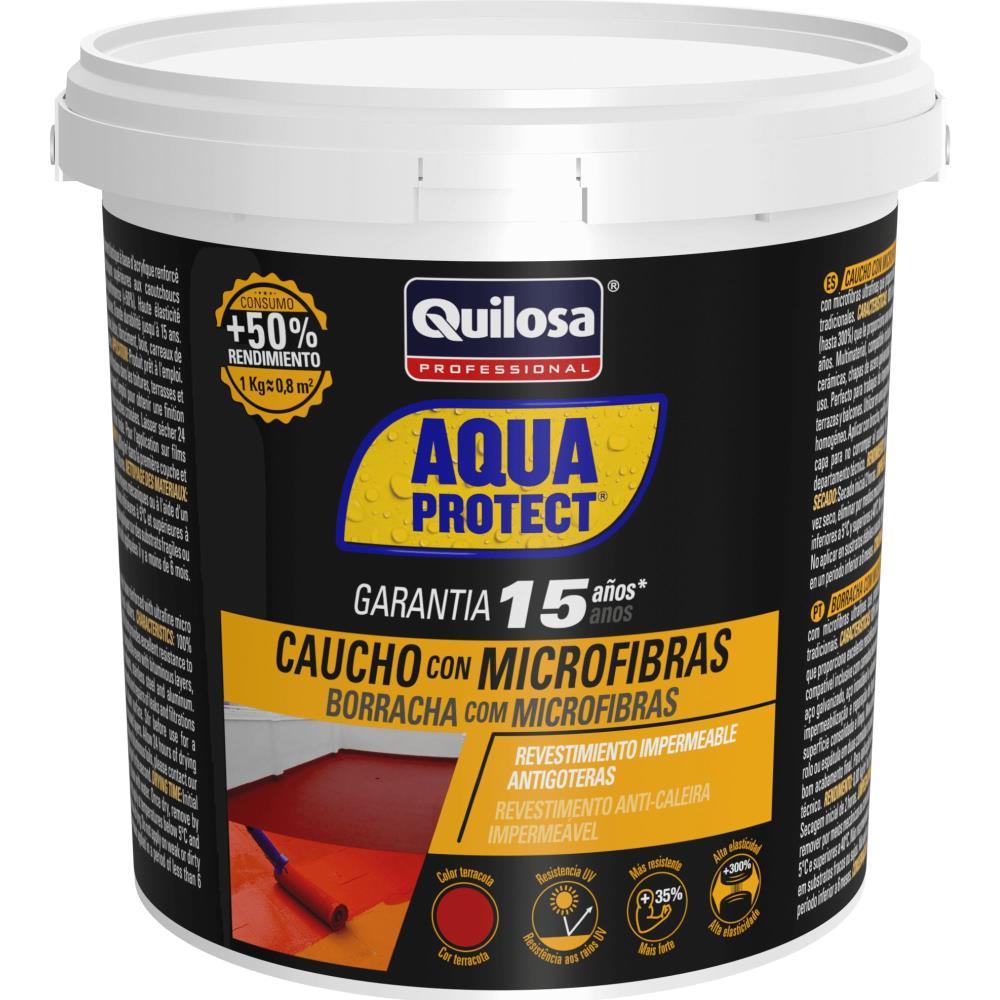 1kg AQUAPROTECT PROFESS. CINZ. MICROFIBRAS QUILOSA
