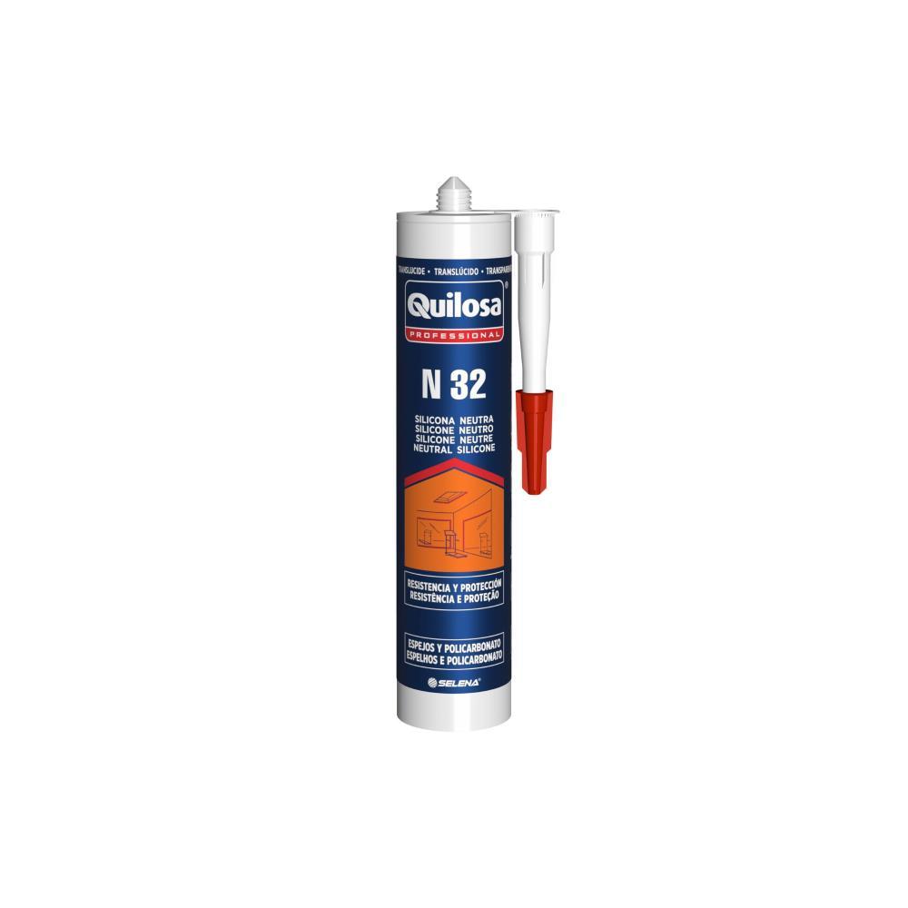 Silicone neutro N32 transparente (espelhos) Quilosa