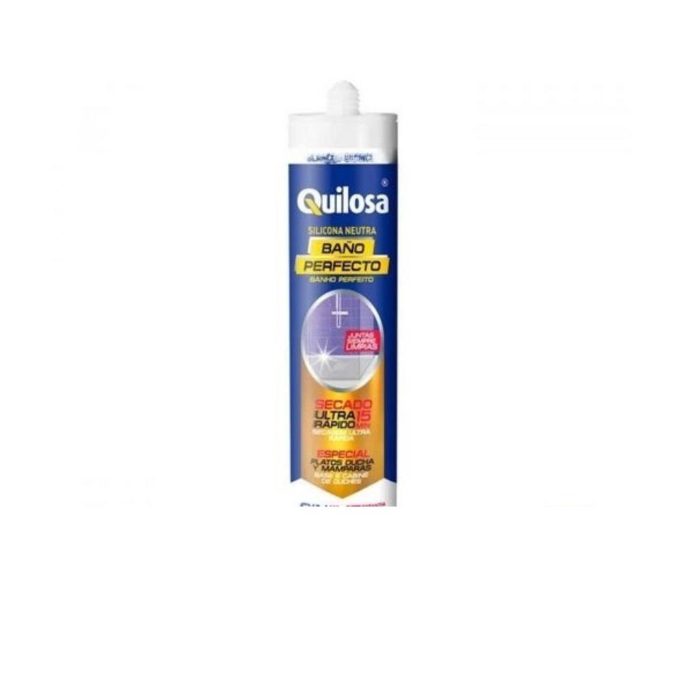 SILICONE BANHO PERFEITO TRANSP.  280ml QUILOSA