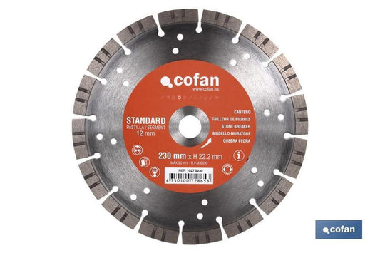 DISCO DIAM. UNIVERSAL BASIC + 115mm COFAN
