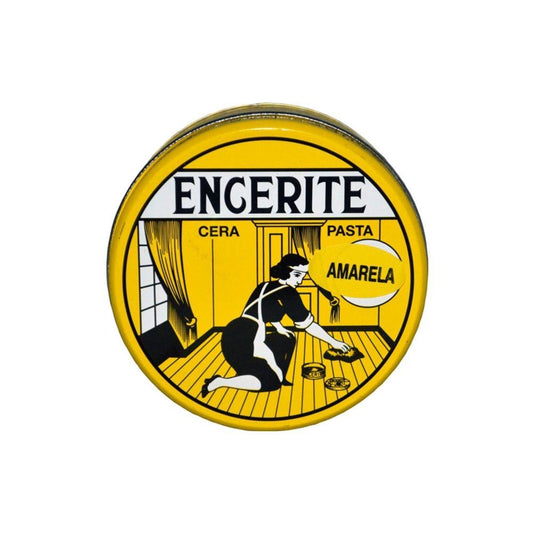 Lata 250gr cera solida amarela Encerite