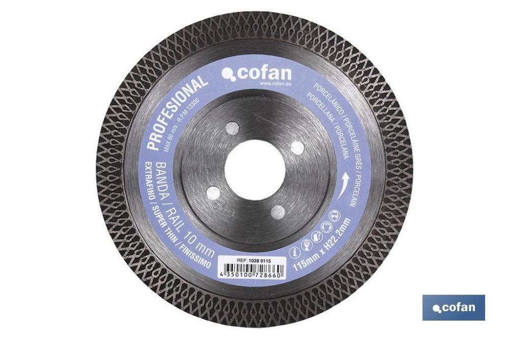 DISCO DAM. TURBO EXTRA F. 115mm COFAN