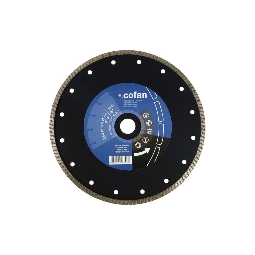 DISCO EXTRA FINO CERAM.  230mm COFAN