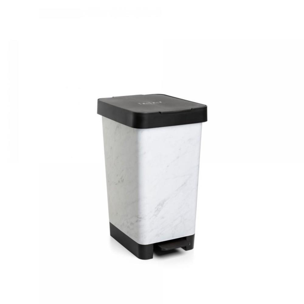 Balde de pedal 25lt Smart Deco pedra Tatay
