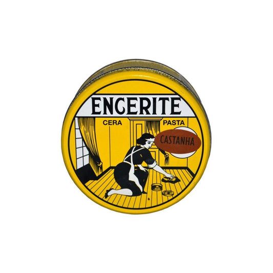 Lata Encerite cera solida castanha 250gr