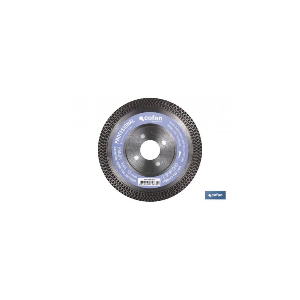 DISCO DIAM. PORCEL. SUP/FINO 115mm COFAN