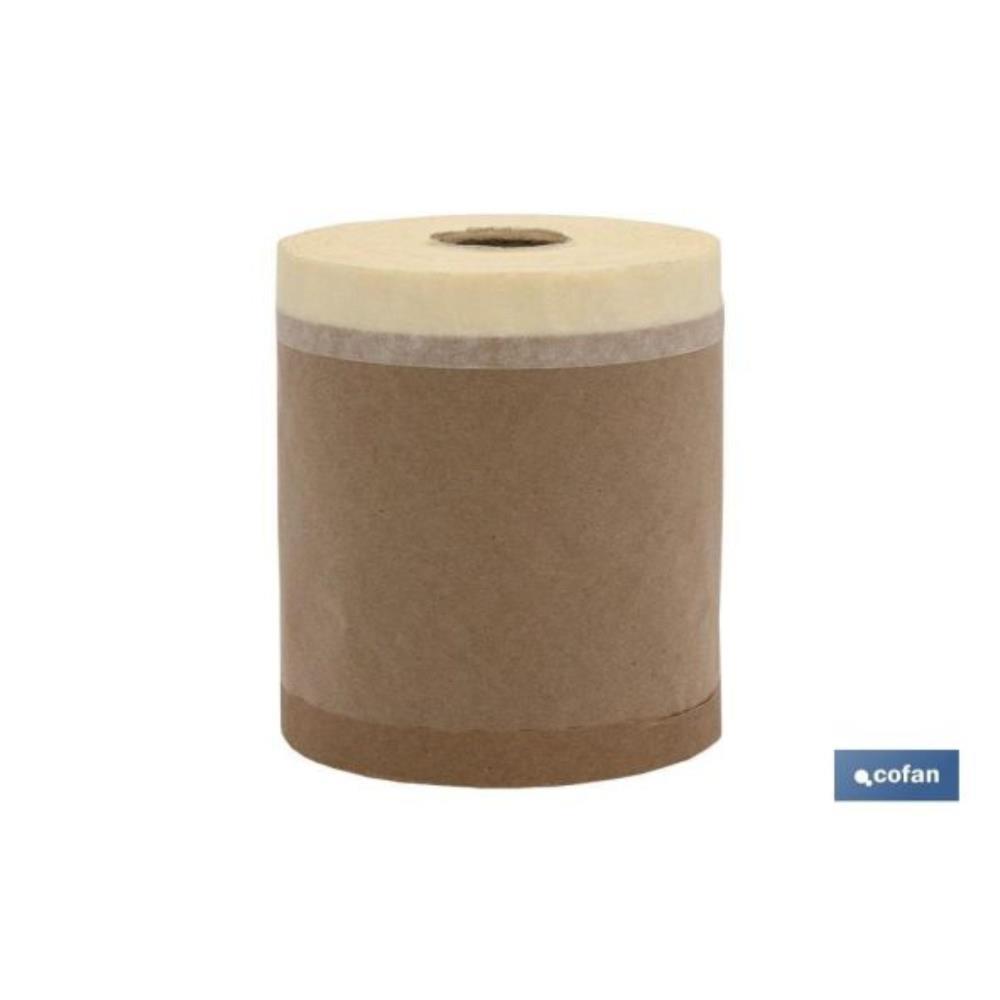 ROLO FITA CREPE+PAPEL KRAFT 45CMX45M