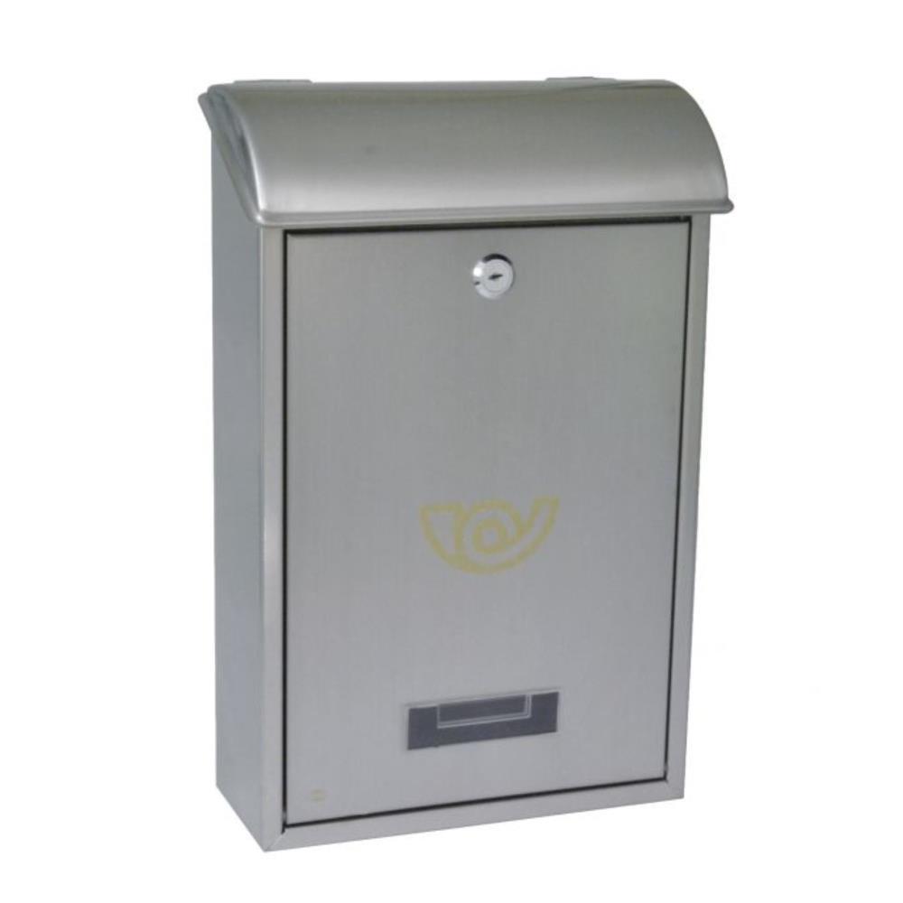 CAIXA CORREIO MOD. 2 - 400x250x100 AÇO INOX AMIG
