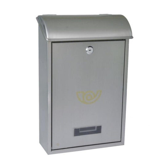 CAIXA CORREIO MOD. 2 - 400x250x100 AÇO INOX AMIG