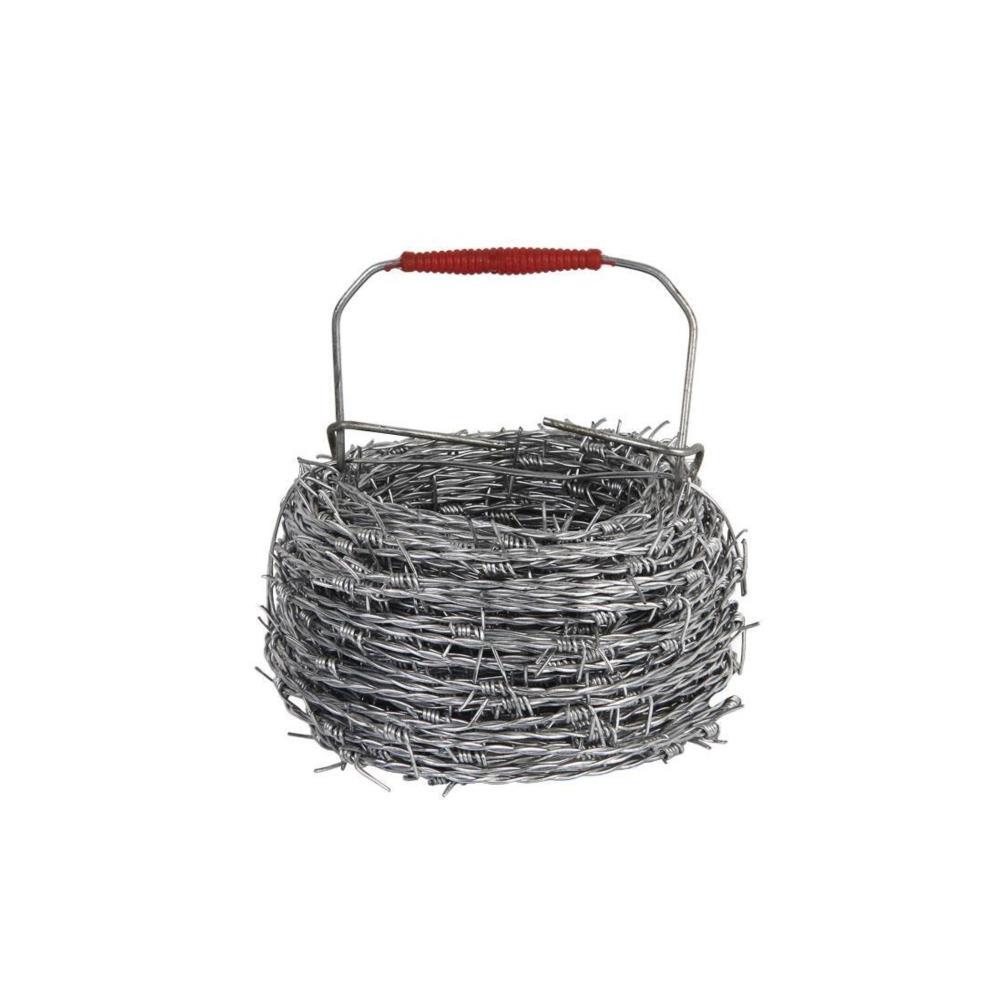 Rolo arame farpado galvanizado 1.7mm x 50mt Cofan
