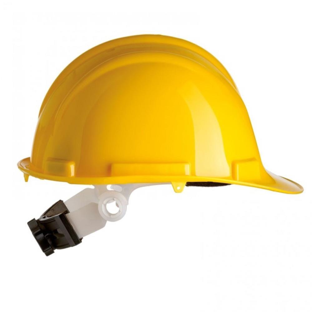 CAPACETE DE PROTEÇ. AJUST. AMARELO