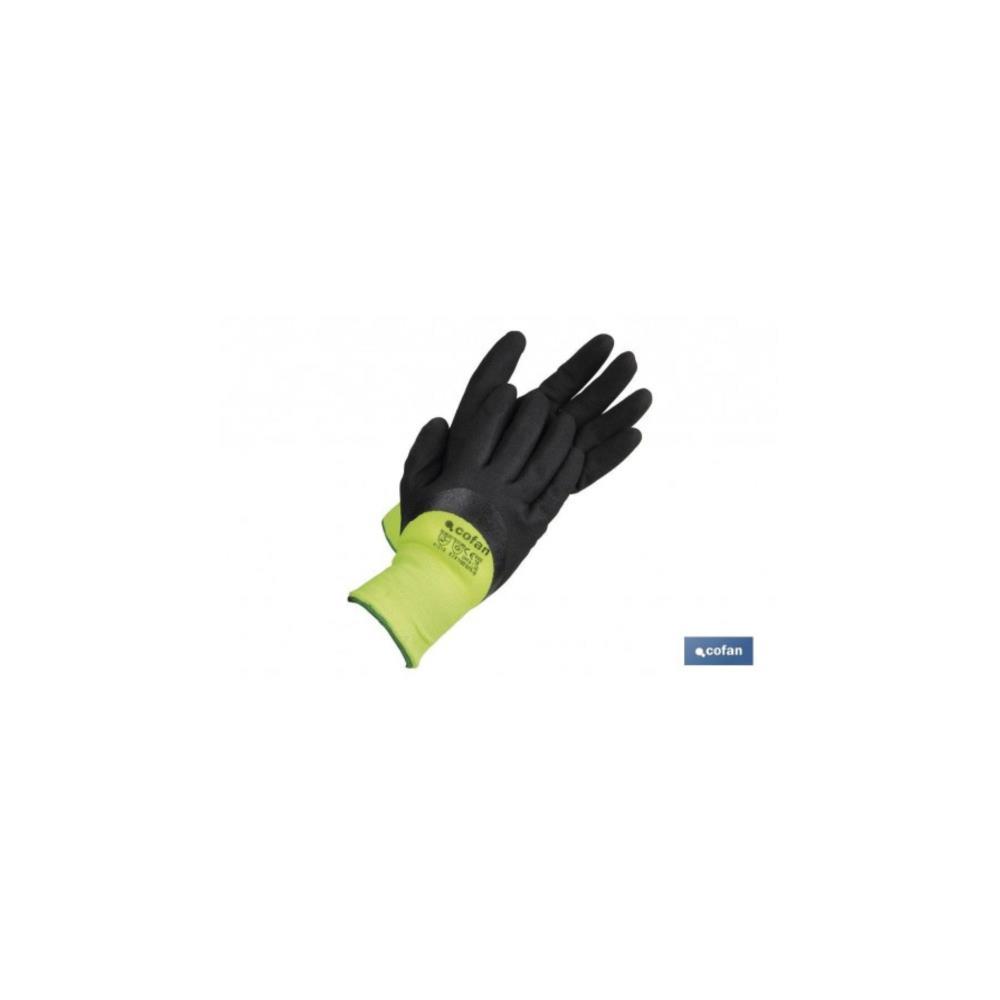 LUVA IMPREG. NITRILO ESPUMA PROTEC. FRIO T-8