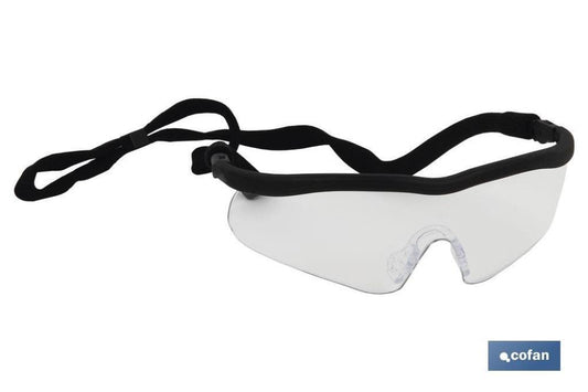 OCULOS SEG. SPORT CLEAR UV PROTECTION