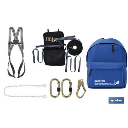 KIT ANTI-QUEDAS LINHA DE VIDA COFAN