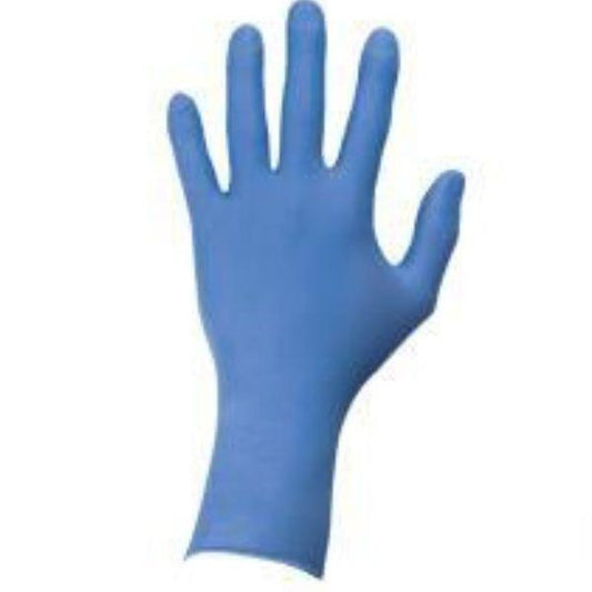 Caixa 100 unidades luvas nitril azul tam .M Cofan