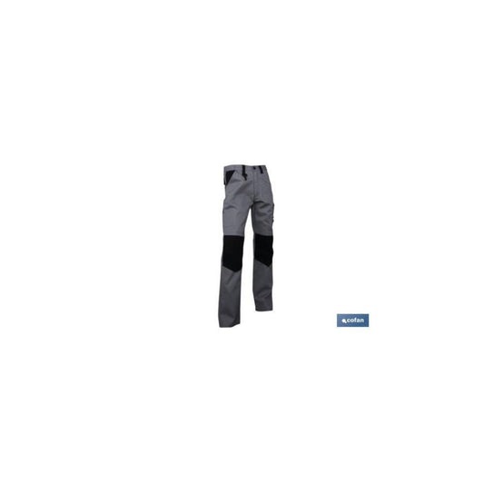 CALÇAS DE TRABALHO 280GMS/M CINZA-PRETO 46