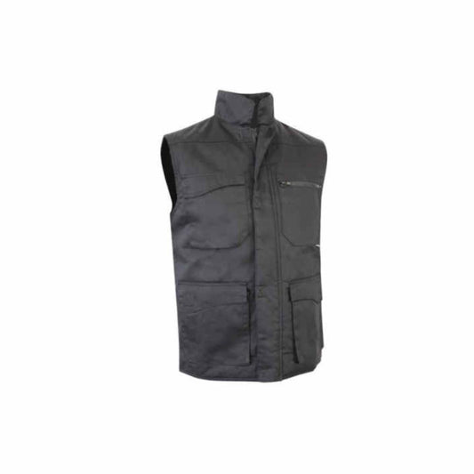 COLETE MULTI BOLSOS ACOLCOADO L 250GMS/M PRETO
