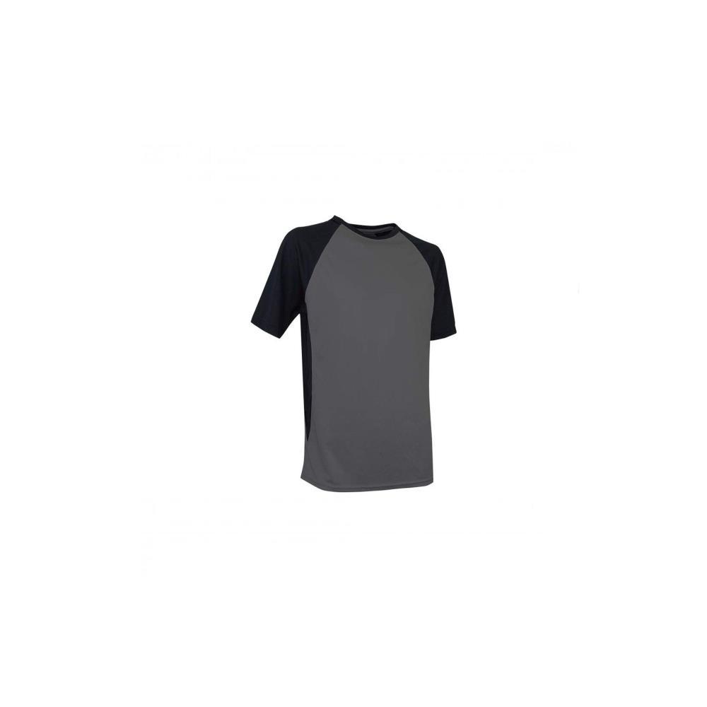 CAMISA TRANSPIRAVEL T-XL CINZA/PRT PILOTE 160G/M2