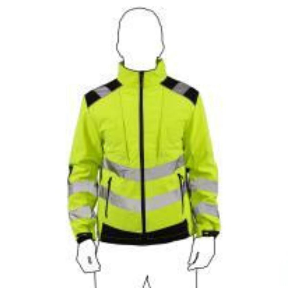 Casaco SOFSHELL alta visibilidade tam. M  amarelo preto
