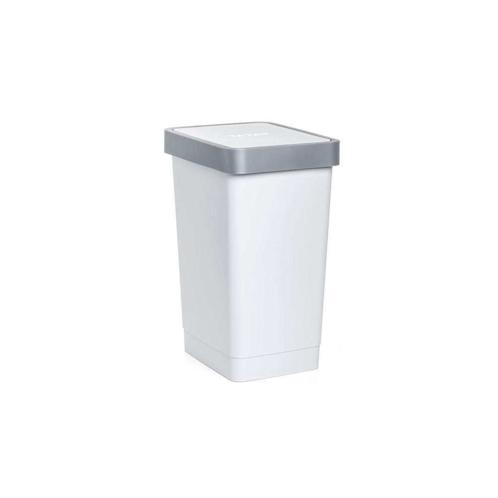 Balde Smart 25lt basculante branco Tatay
