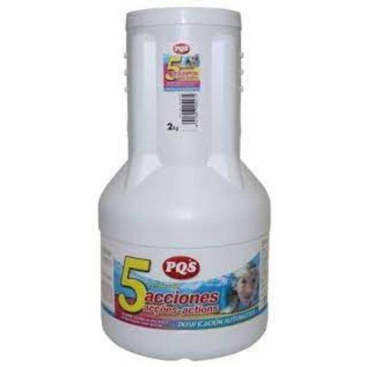 BT. 2 KG DOSIFICADOR 5 ACÇOES PQS
