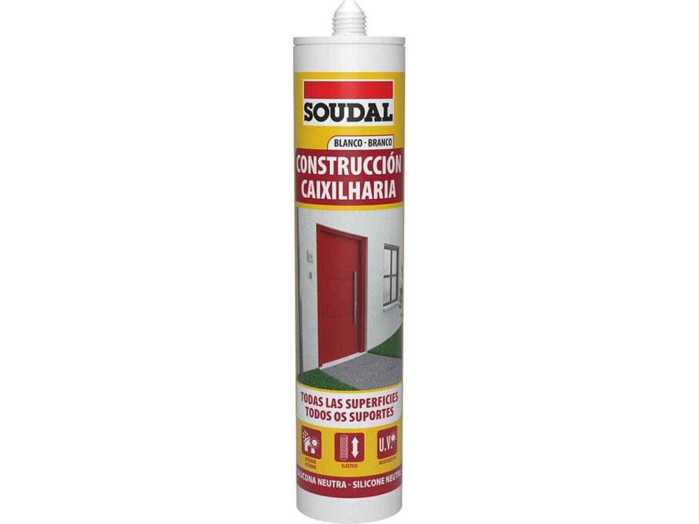 SILIC. CONSTRUÇÃO BRANCO 290ml SOUDAL