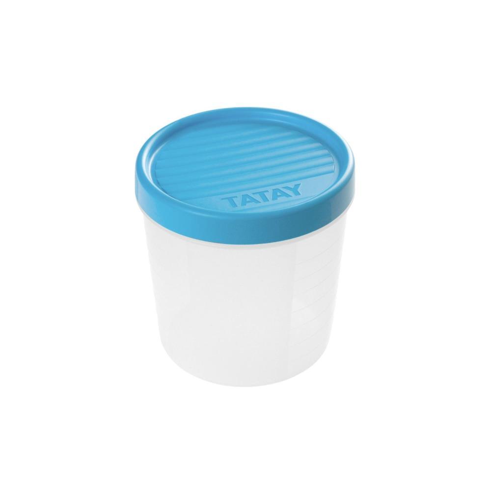 Caixa p/alimentos TWIST 1lt turquesa Tatay