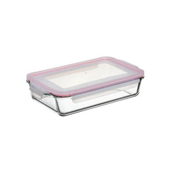 CAIXA HERM. RET. COO&EAT VIDRO 2.2L VERMELHO