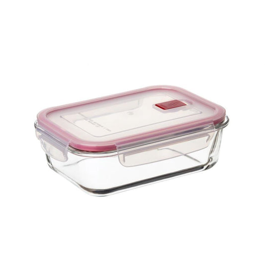 CAIXA HERMETICA COOK & EAT CRISTAL 1.1L VERMELHO