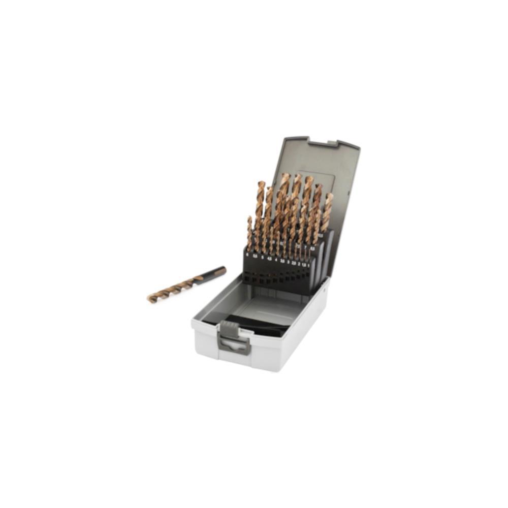 JG. BROCAS HSS-M2 19pcs 1-10mm MULTINOX DIN388W MF
