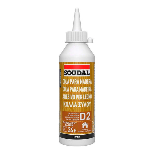 COLA BRANCA P/MAD. RAP.  250gr D2 SOUDAL