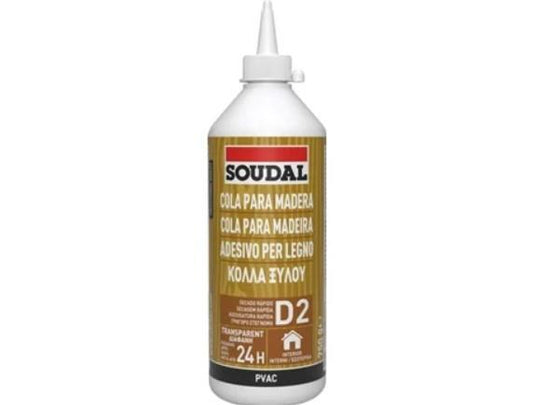 COLA BRANCA P/MADEIRA RAP. 750gr D2 SOUDAL