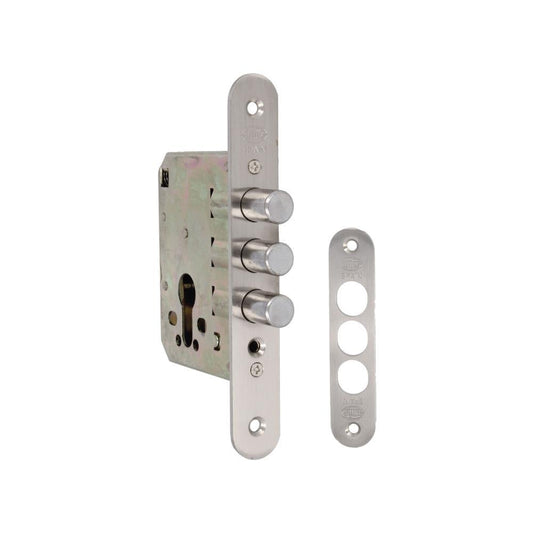 CERRADURA 103-50 CROMO MATE