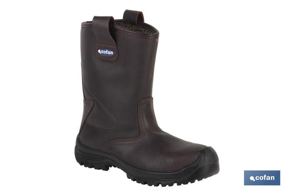 BOTA LABORAL MEGAN EM PELE S-3 TAM 40