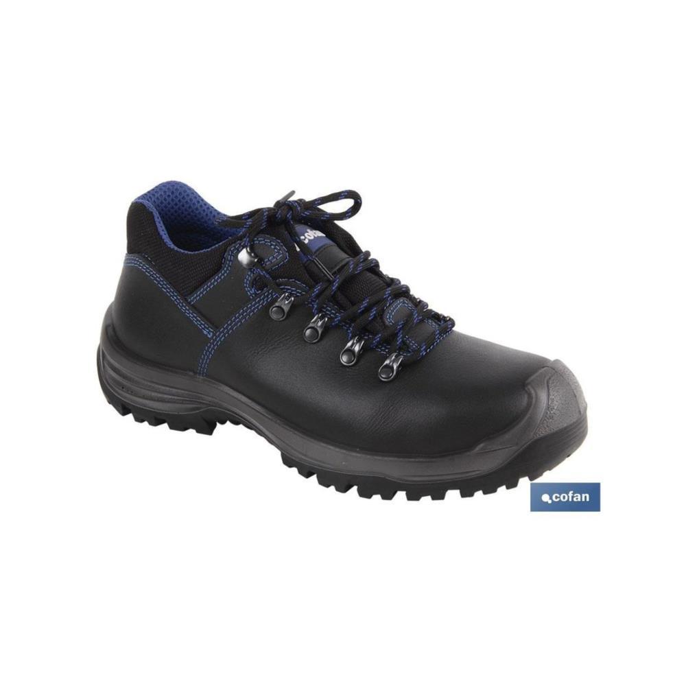 SAPATO PRETO SEG. S-3 MOD. APOLO Nº41 COFAN