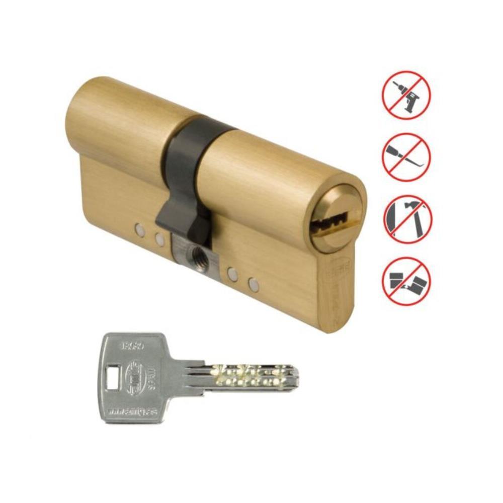 CILINDRO MOD 1800 (45-45-10) L/CROMO MATE AMIG