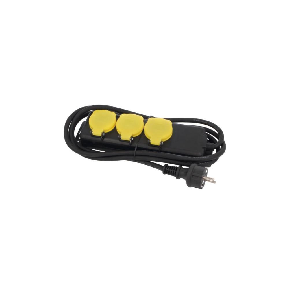 Bloco de 4 tomada c/proteções mod. 3305 2mt 3Gx1.5 Amig