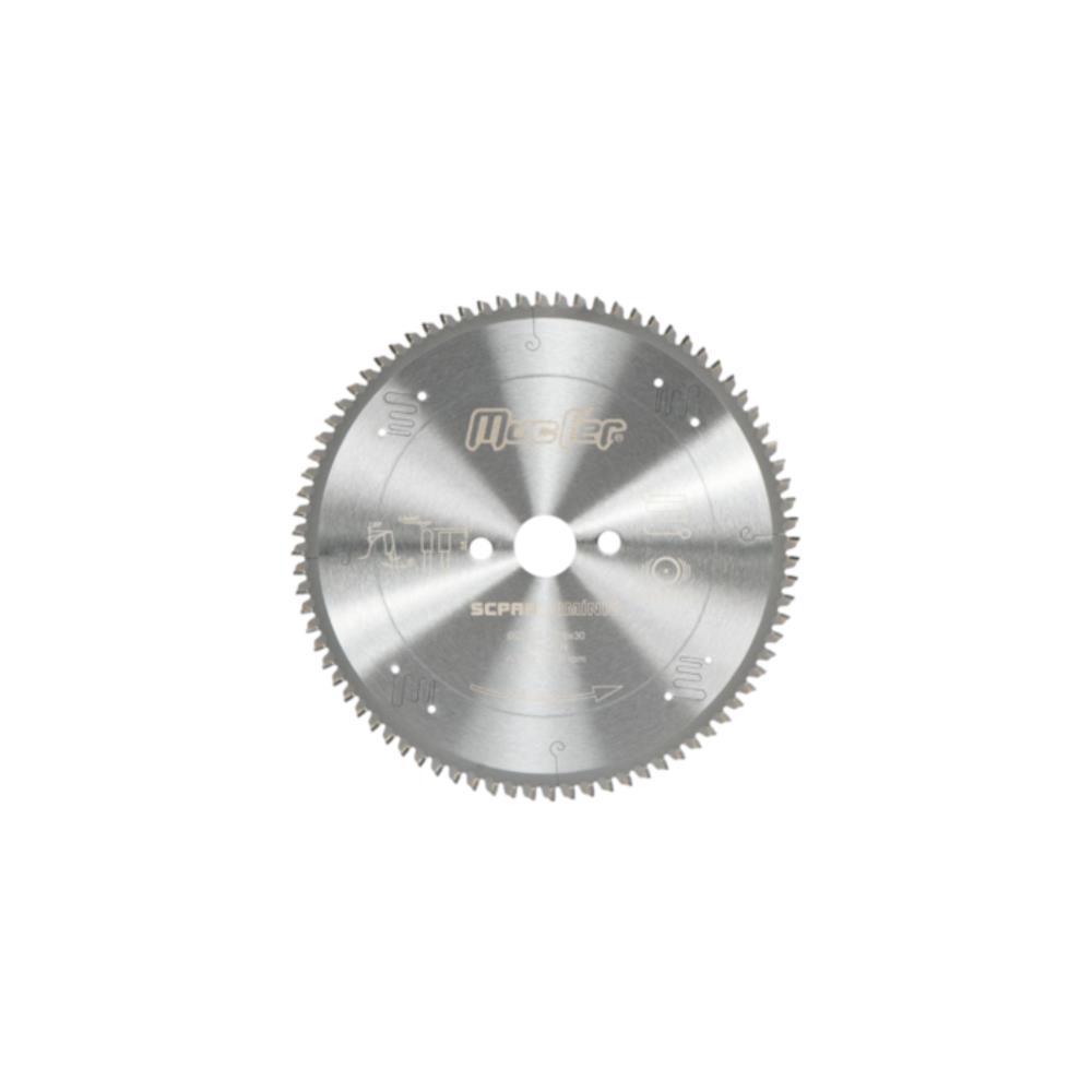 DISCO SERRA CIRC. P/ALUM. SCPA 250X30mm Z80 MF