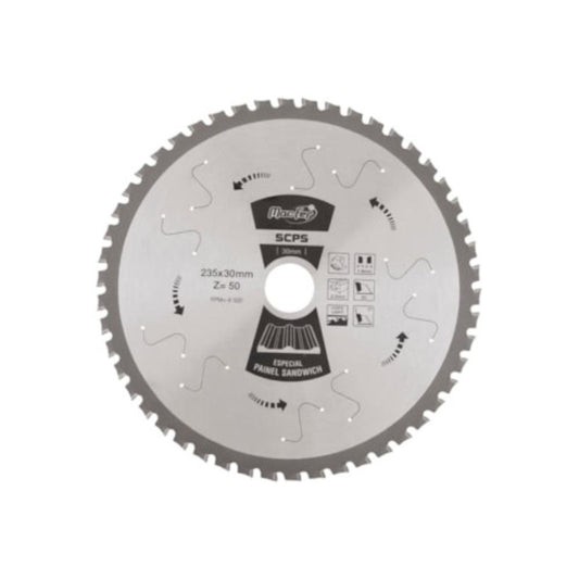 DISCO SERRA CIRCULAR PAIN. SANDWICH 235X30MM SXPS Z50 MF