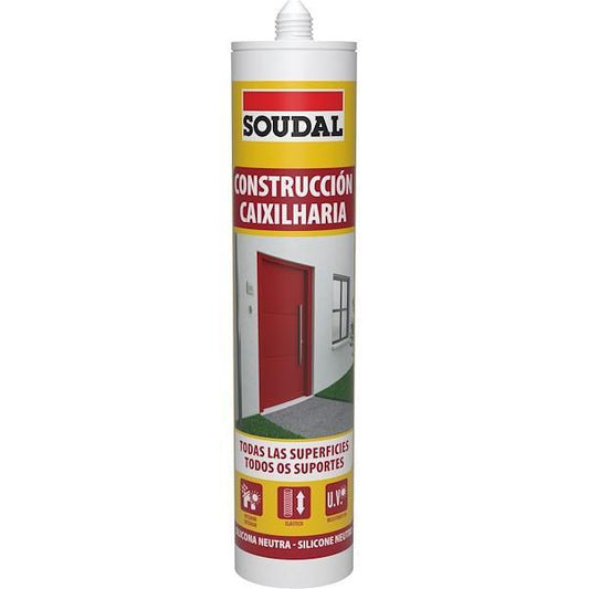 SILICONE CONSTRUÇÃO CINZA RAL 7011 SOUDAL