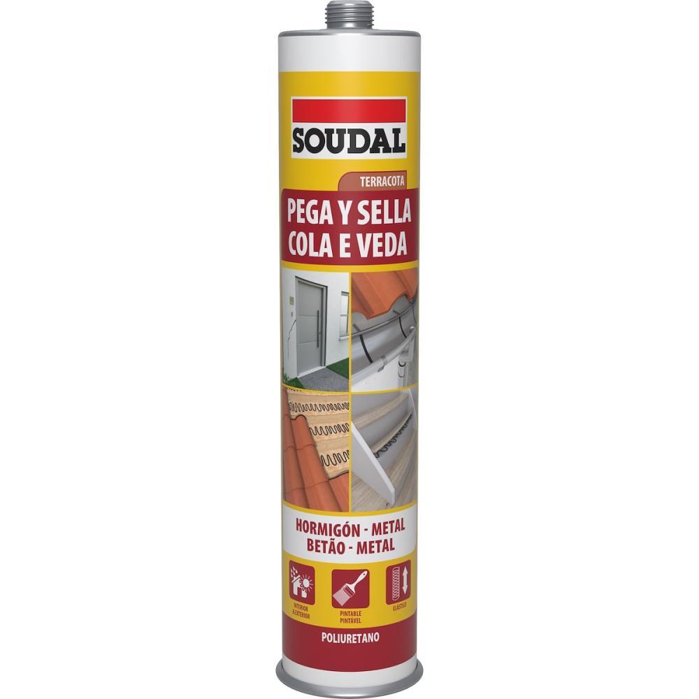 COLA  VEDA PU TERRACOTA 290ml SOUDAL