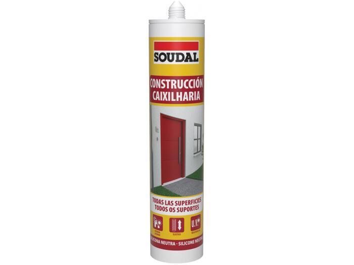 SILIC. CONSTRUÇÃO ALUMINIO 290ml SOUDAL