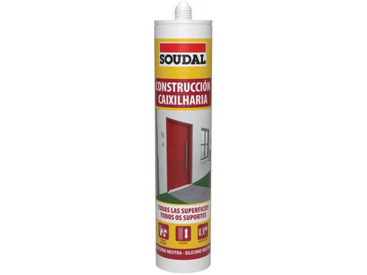 SILIC. CONSTRUÇÃO ALUMINIO 290ml SOUDAL