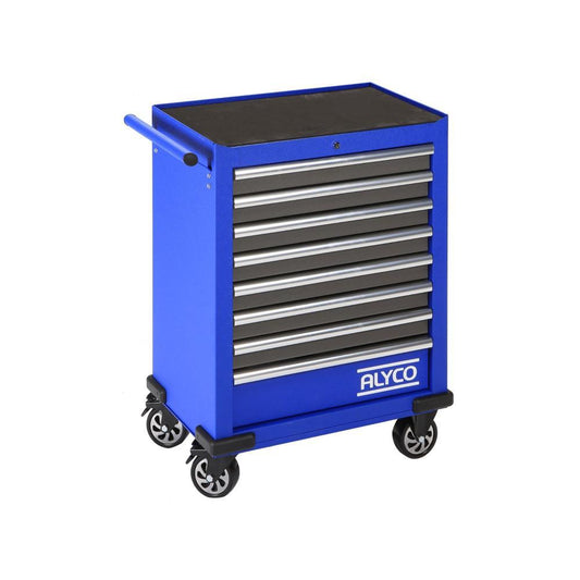 Carro metalico 8 gavetas vazio Alyco